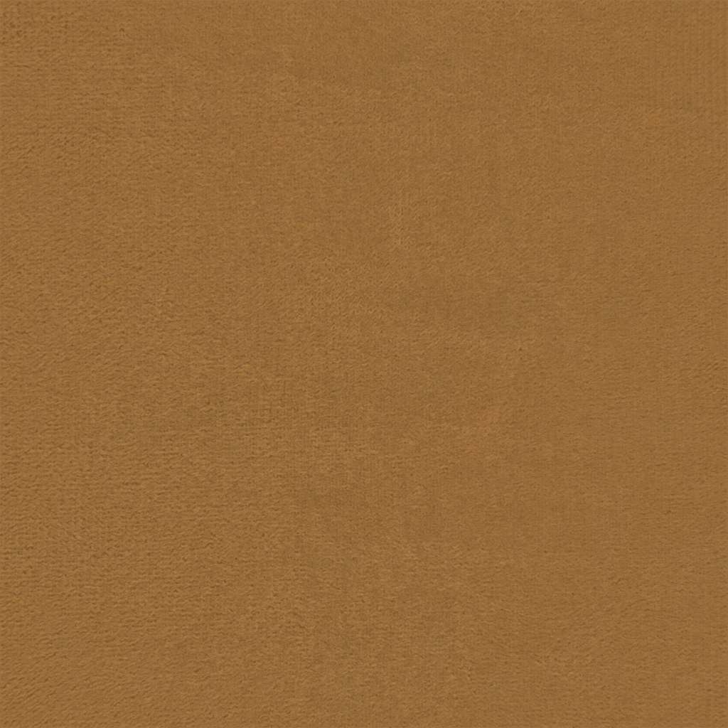 Zweisitzer-Sofa Braun 180x77x82 cm Samt