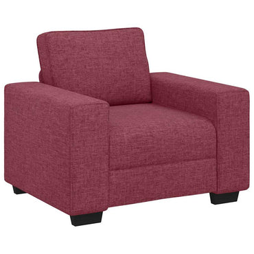 vidaXL Fauteuil Rouge bordeaux 100x77x82 cm Tissu