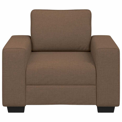 vidaXL Fauteuil marron 100x77x82 cm Tissu