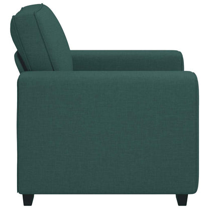 vidaXL Fauteuil vert foncé 100x77x82 cm Tissu