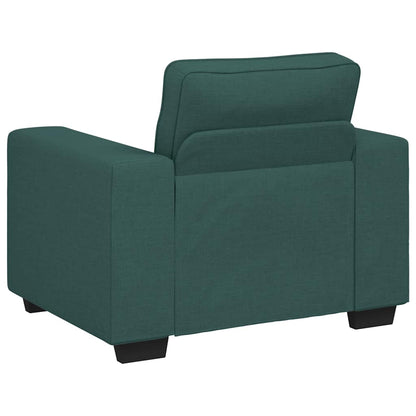 vidaXL Fauteuil vert foncé 100x77x82 cm Tissu