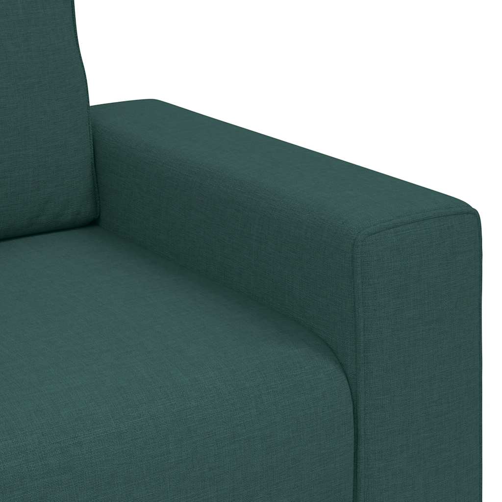 vidaXL Fauteuil vert foncé 100x77x82 cm Tissu