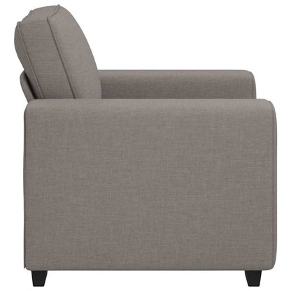 vidaXL Fauteuil Taupe 100x77x82 cm Tissu