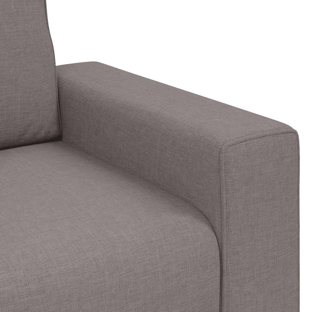 vidaXL Fauteuil Taupe 100x77x82 cm Tissu