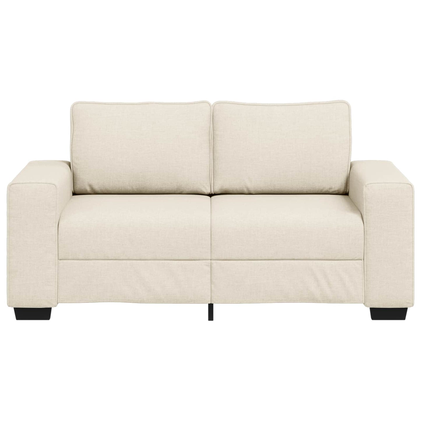 vidaXL | Canapé | avec oreillers avec oreillers Beige 160 x 77 x 82 cm Lin