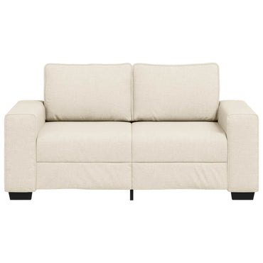 vidaXL | Canapé | avec oreillers avec oreillers Beige 160 x 77 x 82 cm Lin