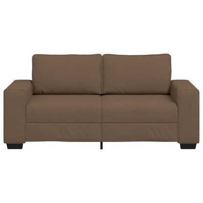 vidaXL 2-Sitzer-Sofa Braun 180x77x82 cm Stoff