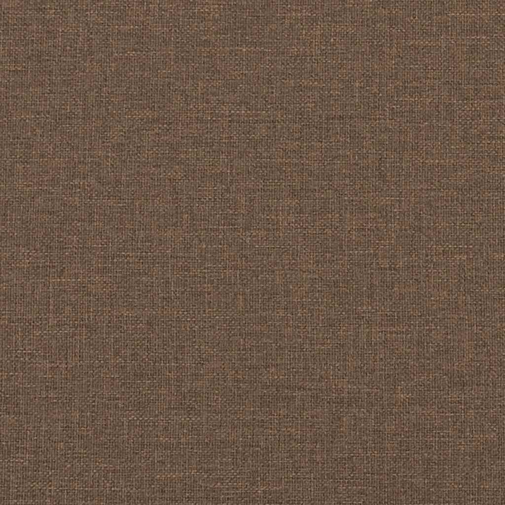 vidaXL 2-Sitzer-Sofa Braun 180x77x82 cm Stoff