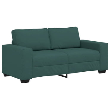 vidaXL 2-Sitzer-Sofa Dunkelgrün 180x77x82 cm Stoff