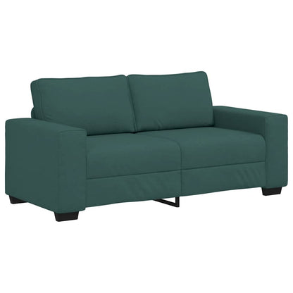 vidaXL 2-Sitzer-Sofa Dunkelgrün 180x77x82 cm Stoff