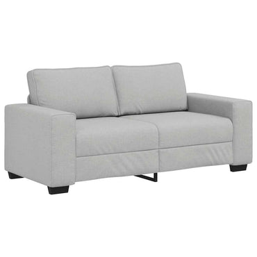 vidaXL 2-Sitzer-Sofa Wolkengrau 180x77x82 cm Stoff
