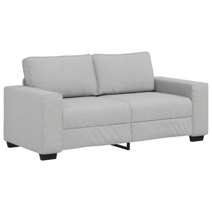 vidaXL 2-Sitzer-Sofa Wolkengrau 180x77x82 cm Stoff