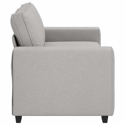 vidaXL 2-Sitzer-Sofa Wolkengrau 180x77x82 cm Stoff