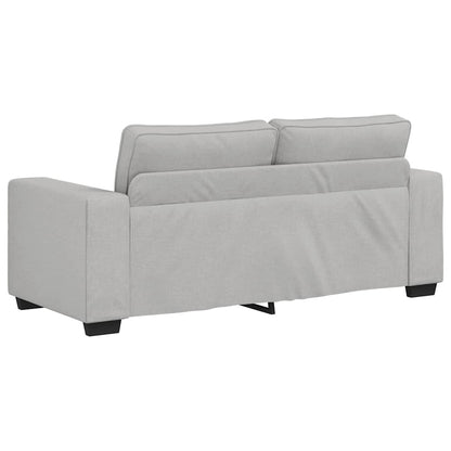 vidaXL 2-Sitzer-Sofa Wolkengrau 180x77x82 cm Stoff