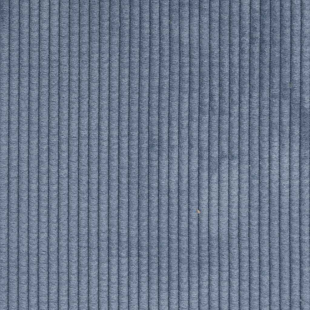vidaXL Zweisitzer-Sofa Blau 160x77x82 cm Cordstoff