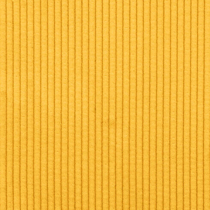 vidaXL Zweisitzer-Sofa Hellgelb 160x77x82 cm Cordstoff