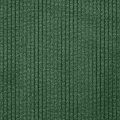 vidaXL Canapé deux places vert foncé 180x77x82 cm Tissu côtelé