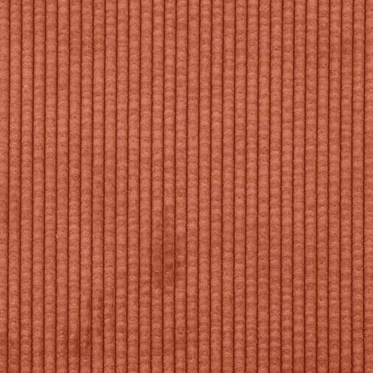 Zweisitzer-Sofa Rot Orange 180x77x82 cm Cordstoff