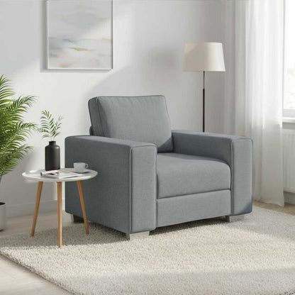 vidaXL Sofa Hellgrau 100 x 80 x 82 cm Stoff