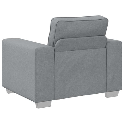vidaXL Sofa Hellgrau 100 x 80 x 82 cm Stoff