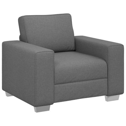 Sofa Dunkelgrau 100 x 80 x 82 cm Stoff