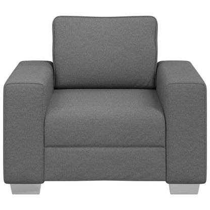 Sofa Dunkelgrau 100 x 80 x 82 cm Stoff