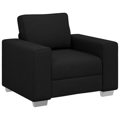 vidaXL Sofa Schwarz 100 x 80 x 82 cm Stoff