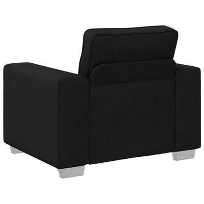 vidaXL Sofa Schwarz 100 x 80 x 82 cm Stoff