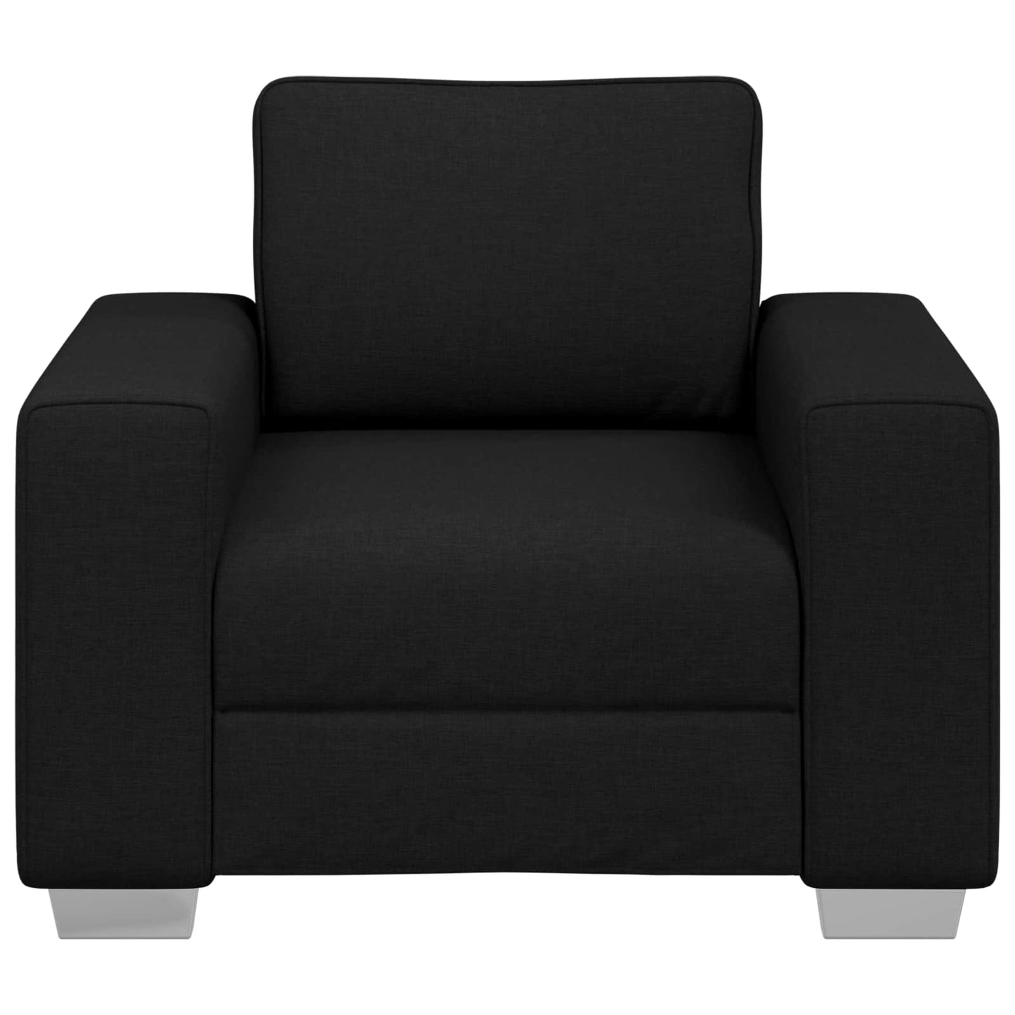 vidaXL Sofa Schwarz 100 x 80 x 82 cm Stoff