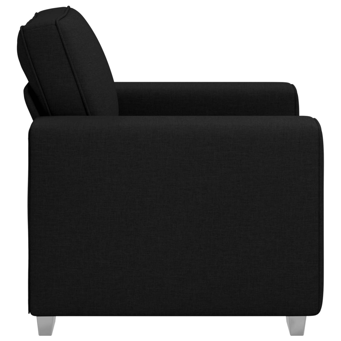 vidaXL Sofa Schwarz 100 x 80 x 82 cm Stoff