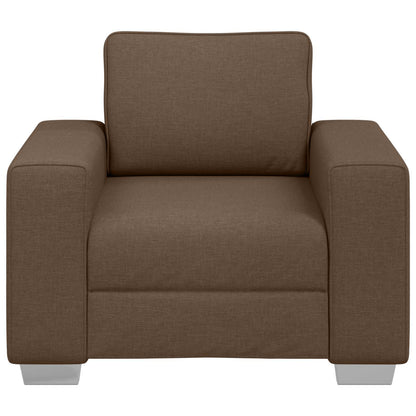 vidaXL Sofa Braun 100 x 80 x 82 cm Stoff