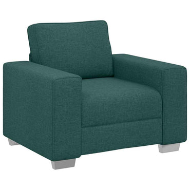 vidaXL Sofa Dunkelgrün 100 x 80 x 82 cm Stoff