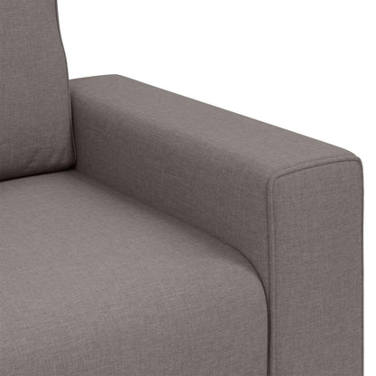 vidaXL Canapé taupe 100 x 80 x 82 cm Tissu