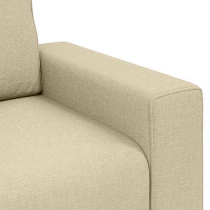vidaXL Sofa Creme 100 x 80 x 82 cm Stoff