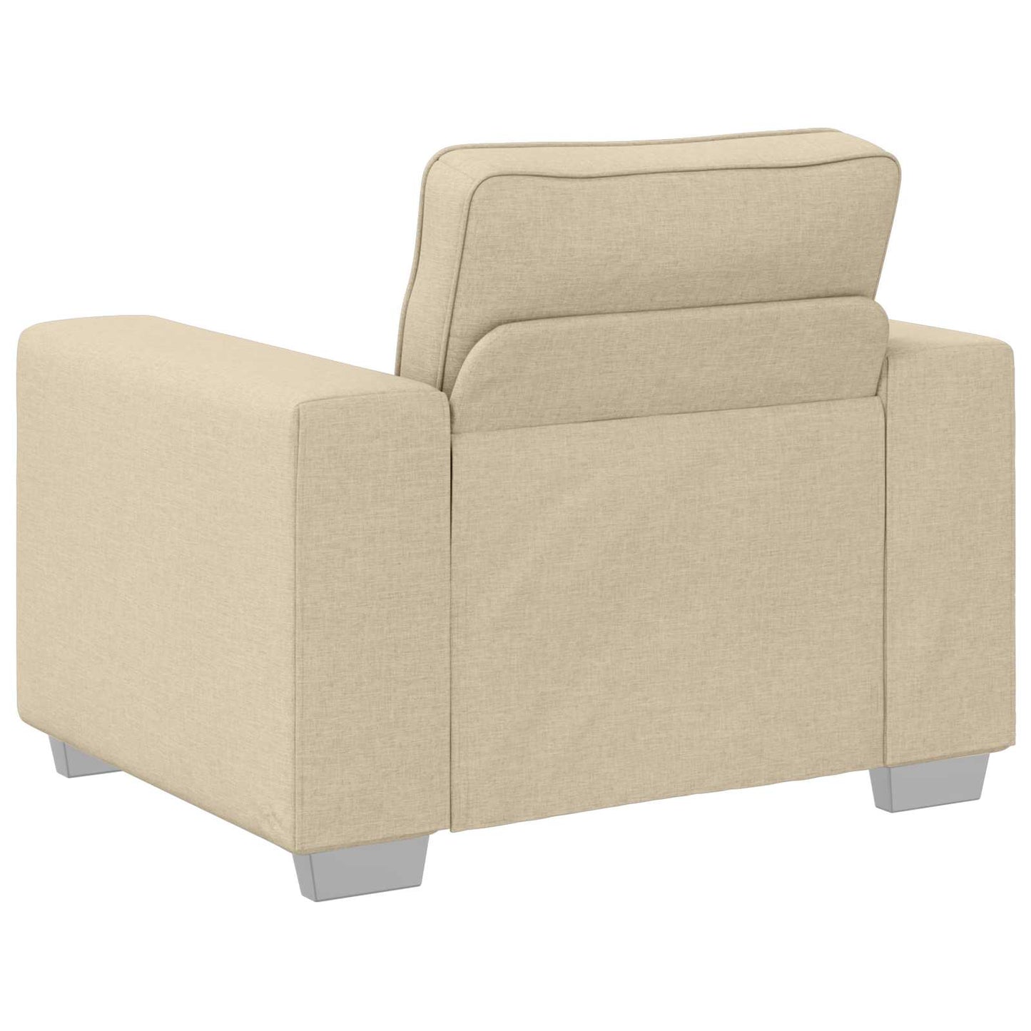 vidaXL Sofa Creme 100 x 80 x 82 cm Stoff