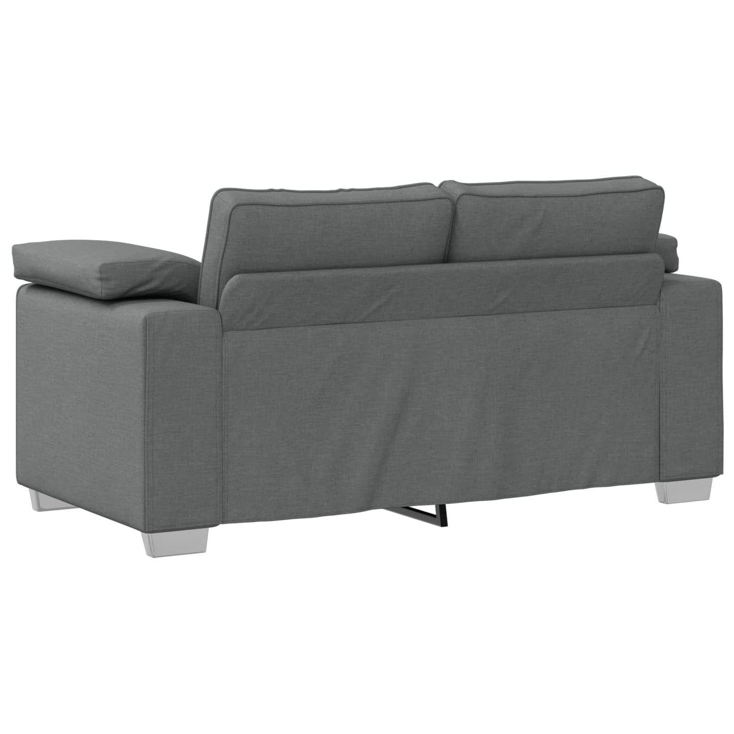 vidaXL Sofa Dunkelgrau 160 x 80 x 82 cm Stoff