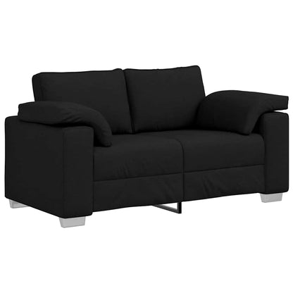 Sofa Schwarz 160 x 80 x 82 cm Stoff