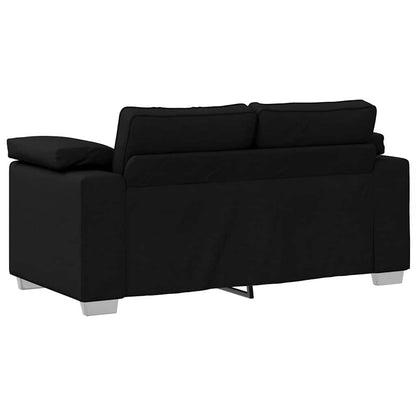 Sofa Schwarz 160 x 80 x 82 cm Stoff