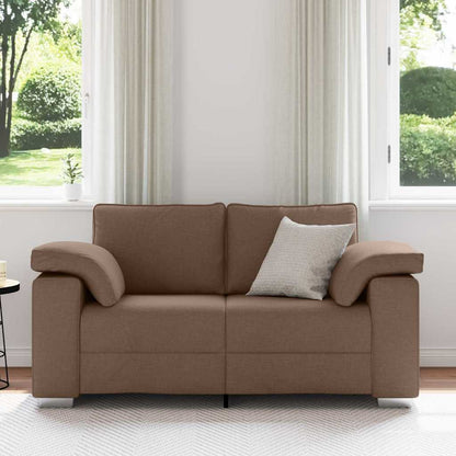 Sofa Braun 160 x 80 x 82 cm Stoff