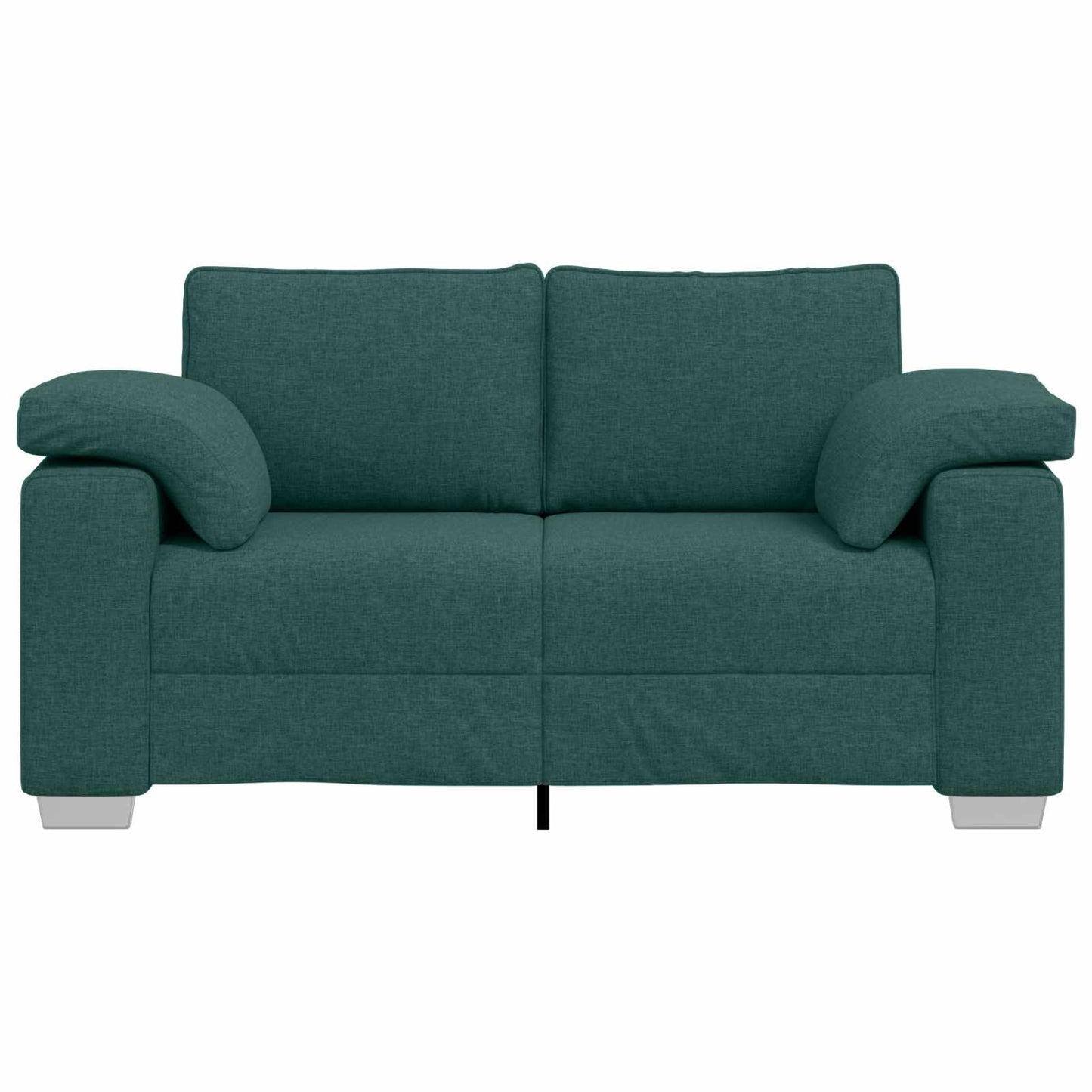 vidaXL Sofa Dunkelgrün 160 x 80 x 82 cm Stoff