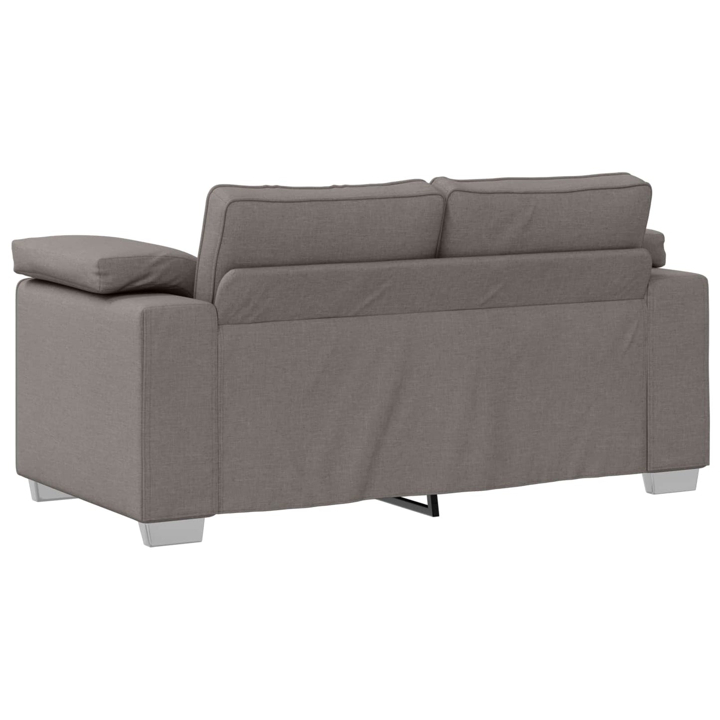 Sofa Taupe 160 x 80 x 82 cm Stoff