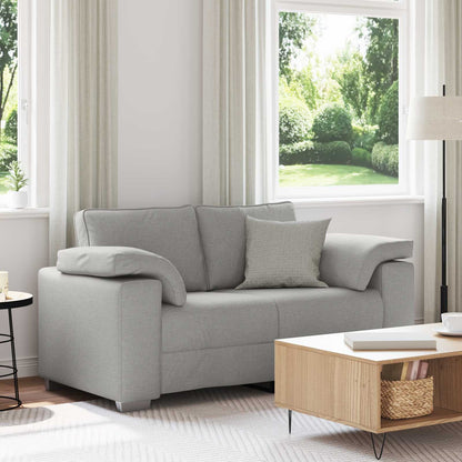Sofa Wolkengrau 160 x 80 x 82 cm Stoff