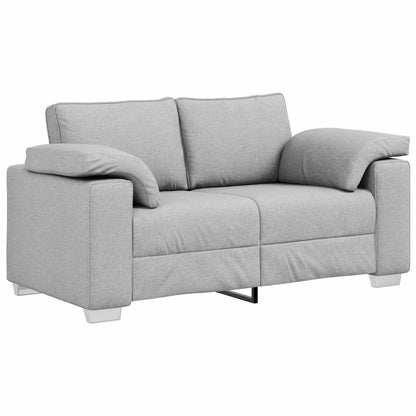 Sofa Wolkengrau 160 x 80 x 82 cm Stoff