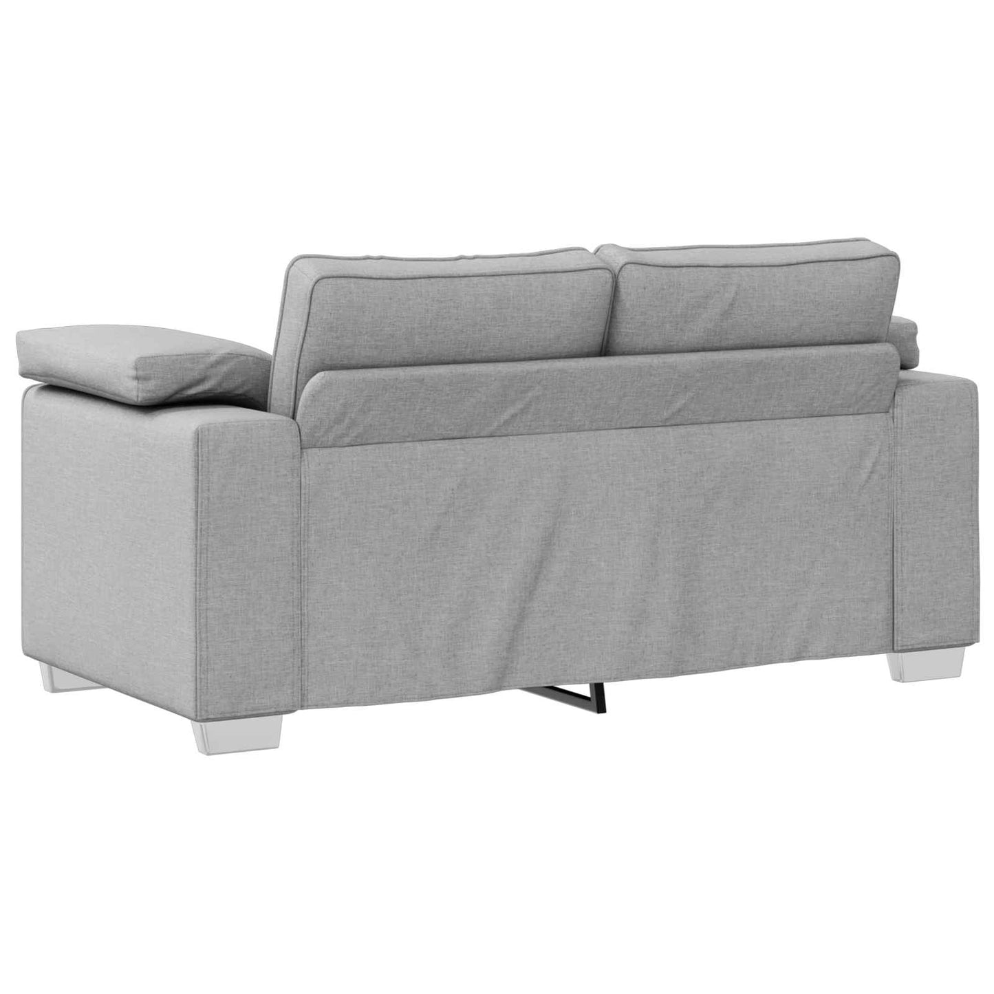 Sofa Wolkengrau 160 x 80 x 82 cm Stoff