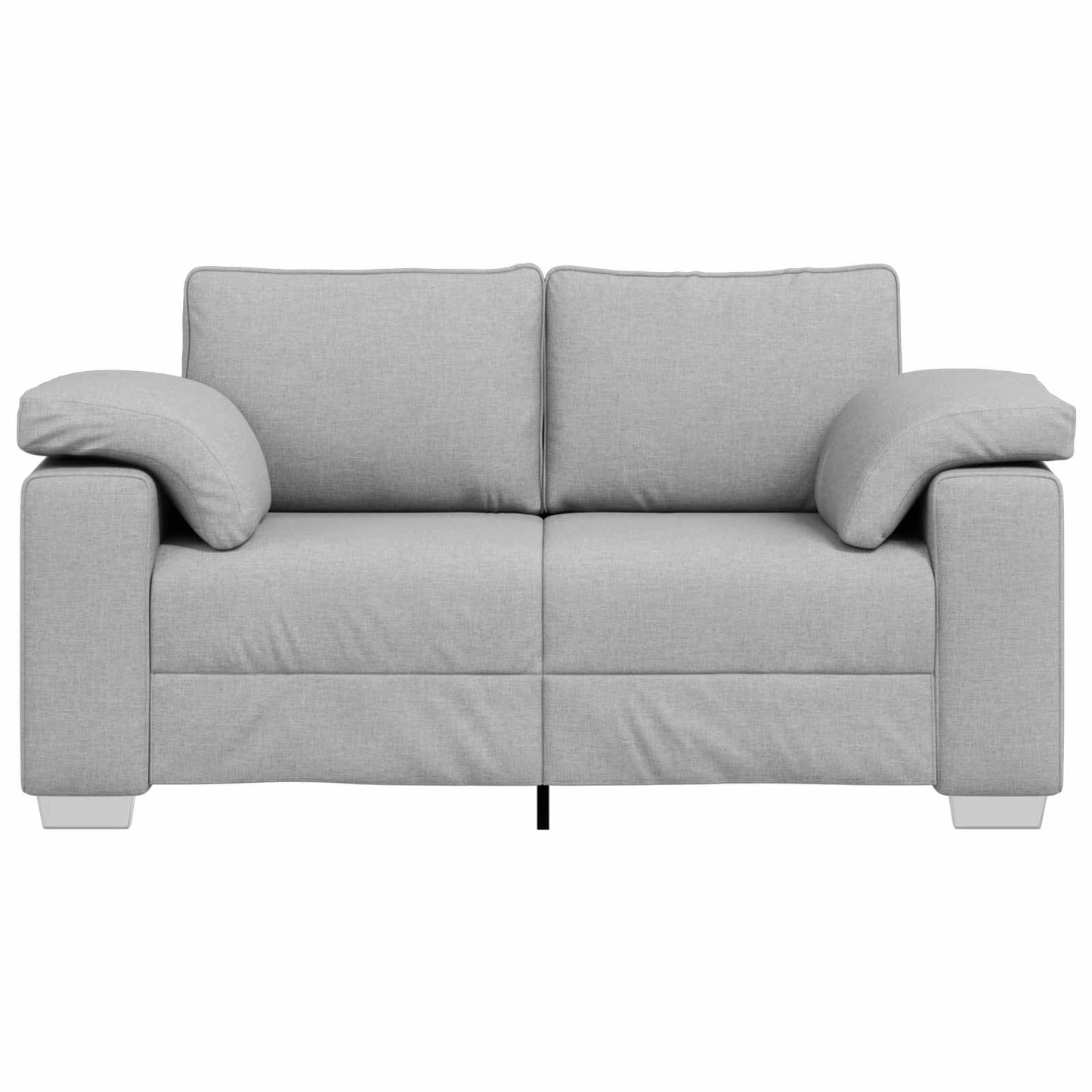 Sofa Wolkengrau 160 x 80 x 82 cm Stoff