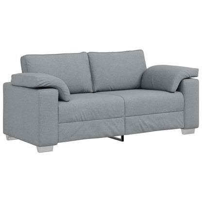 Sofa Hellgrau 180 x 80 x 82 cm Stoff