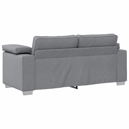 Sofa Hellgrau 180 x 80 x 82 cm Stoff