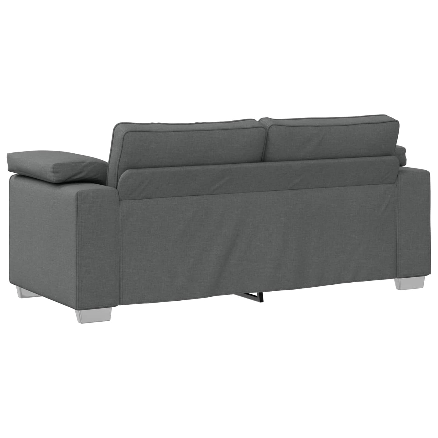 Sofa Dunkelgrau 180 x 80 x 82 cm Stoff