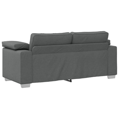 Sofa Dunkelgrau 180 x 80 x 82 cm Stoff