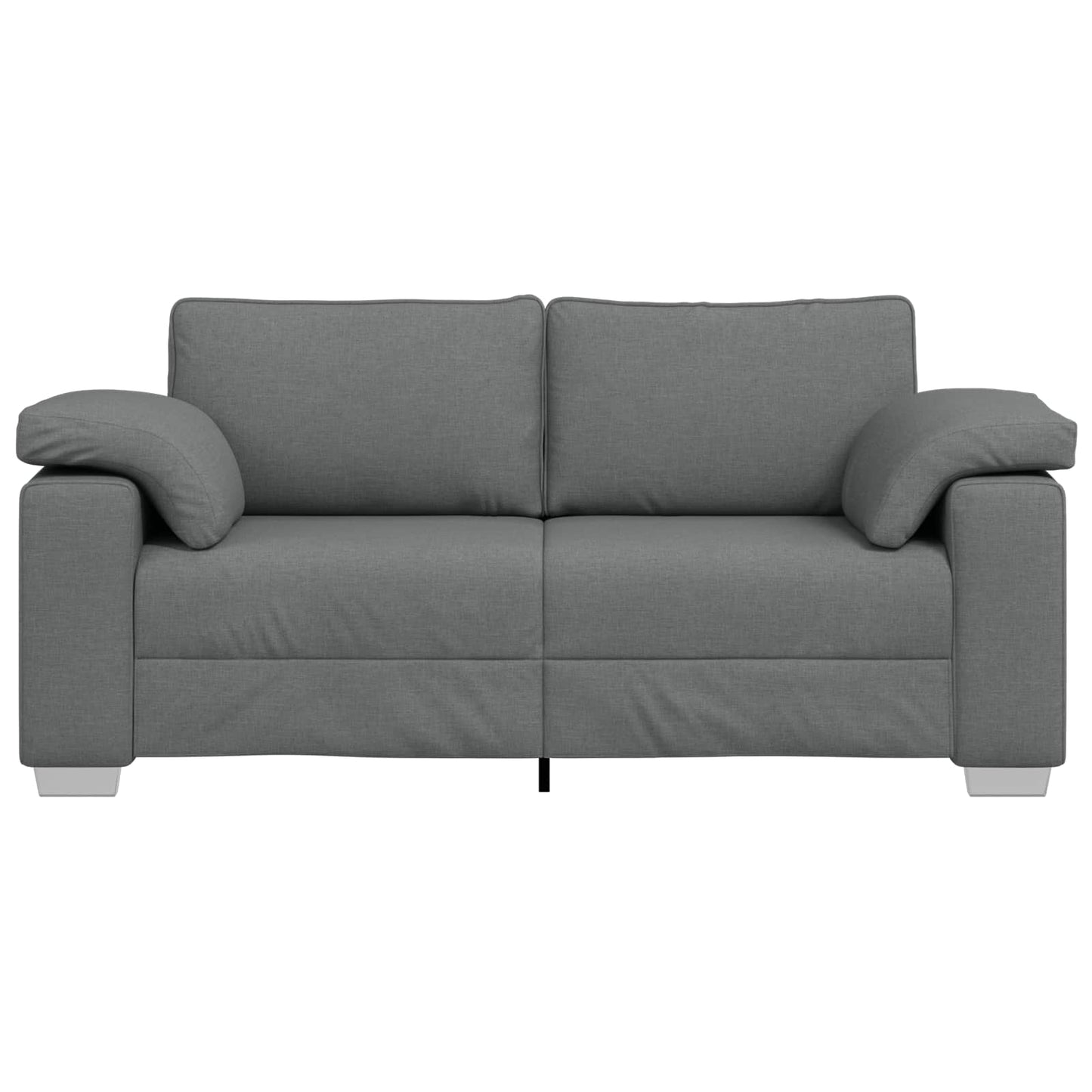 Sofa Dunkelgrau 180 x 80 x 82 cm Stoff